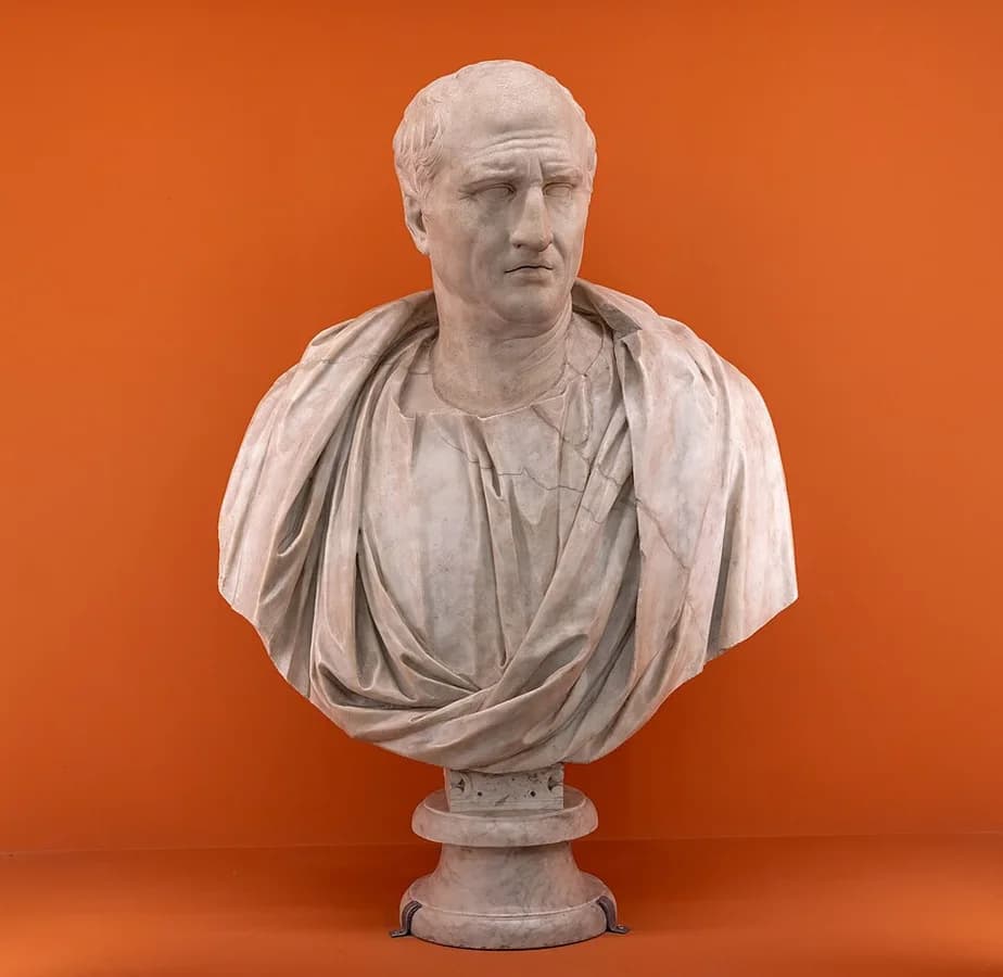 Marble bust of Cicero, Capitoline Museums