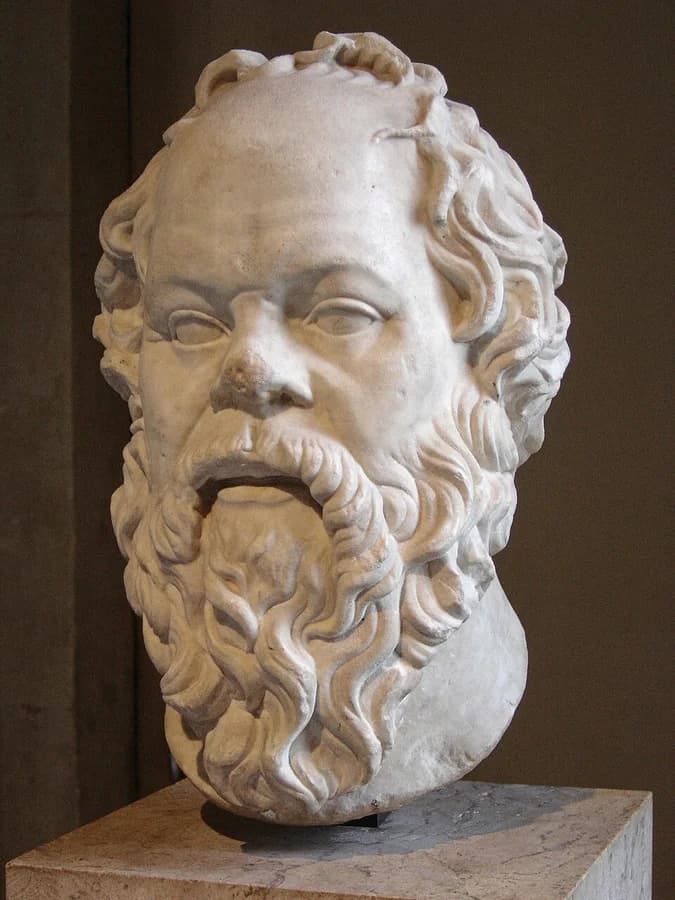 Marble bust of Socrates, Louvre
